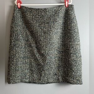 Talbots Heavy‎ Lined Midi-Mini Skirt Women Petites Sz 14P 18" Waist 23" Length